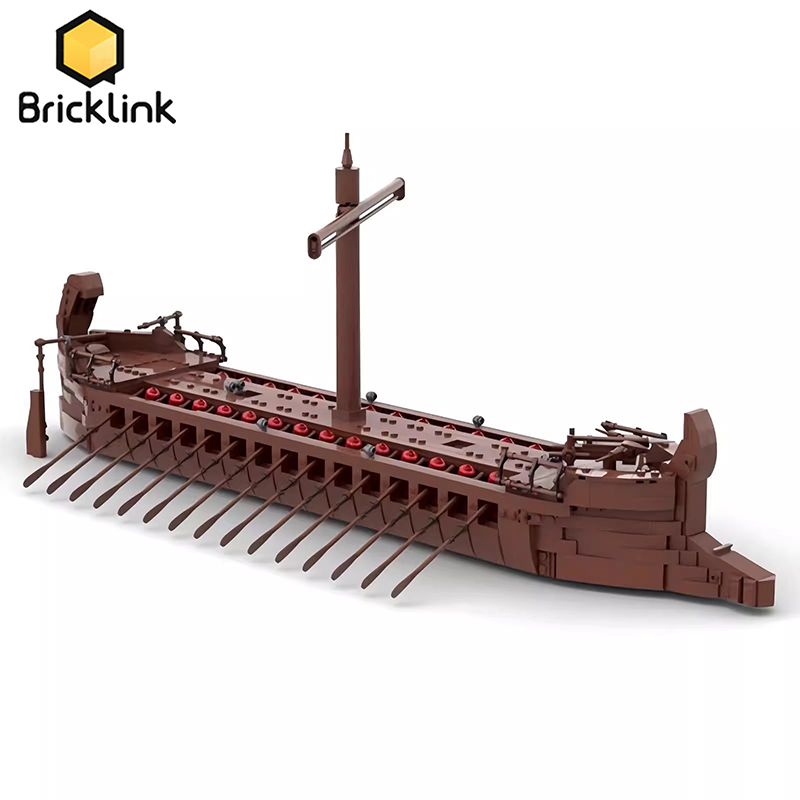 Lego Set Creator - Bricklink Militaire Schip Ideeën MOC Grieks