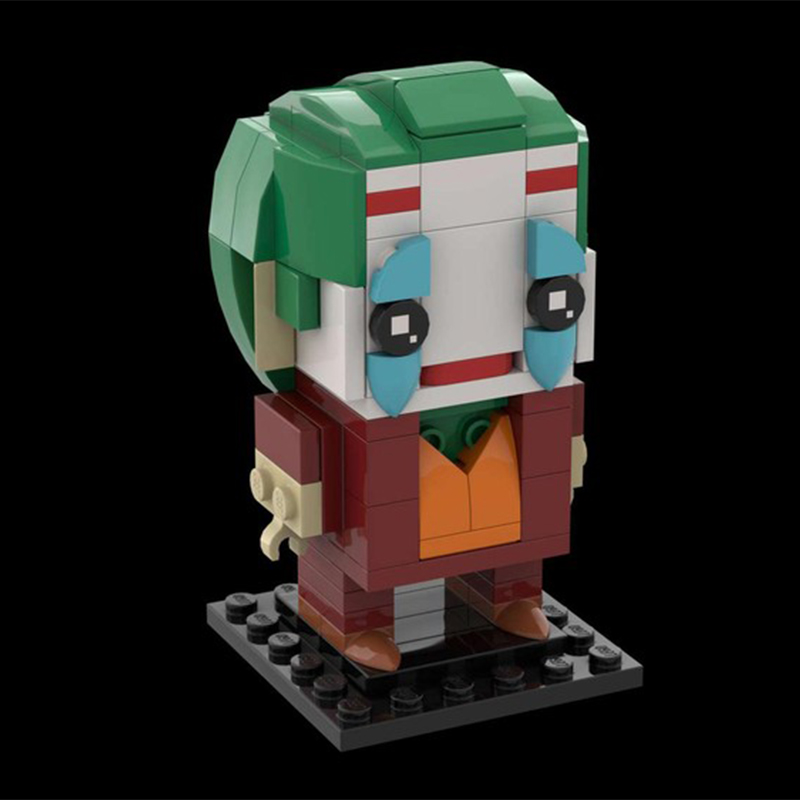 Lego Set Creator - 118PCS MOC Creatief Model Brickheadz Joker