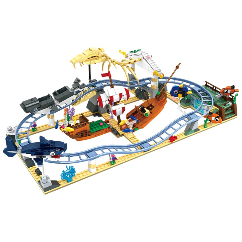 Lego Set Creator - 773 Stuks Onderzeese Oceaan Achtbaan Adventure