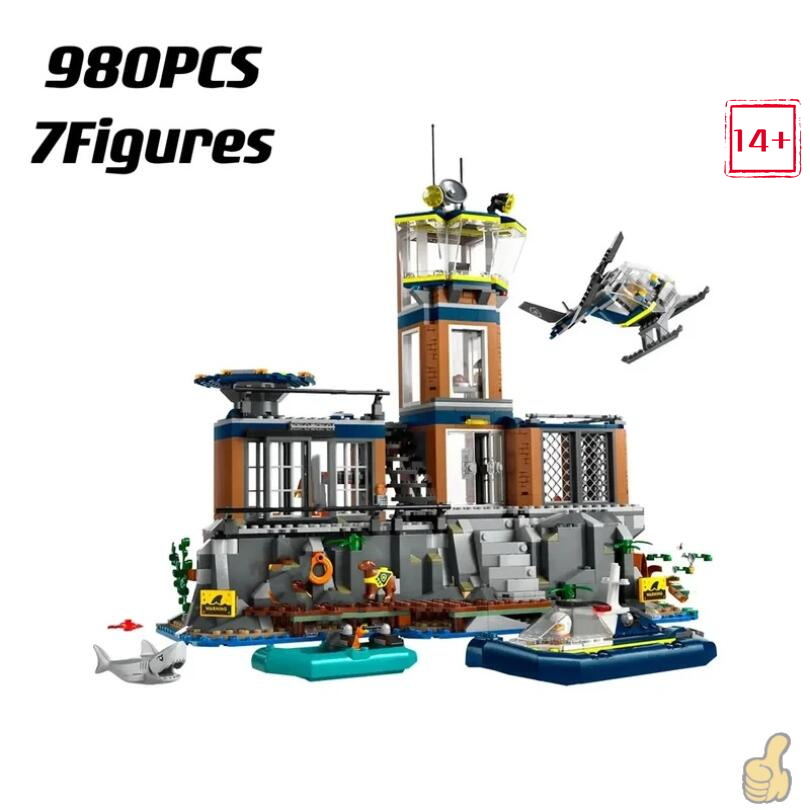 Lego Set Creator - Compatibele Lego-sets City Series politiebureau zeegevangenis