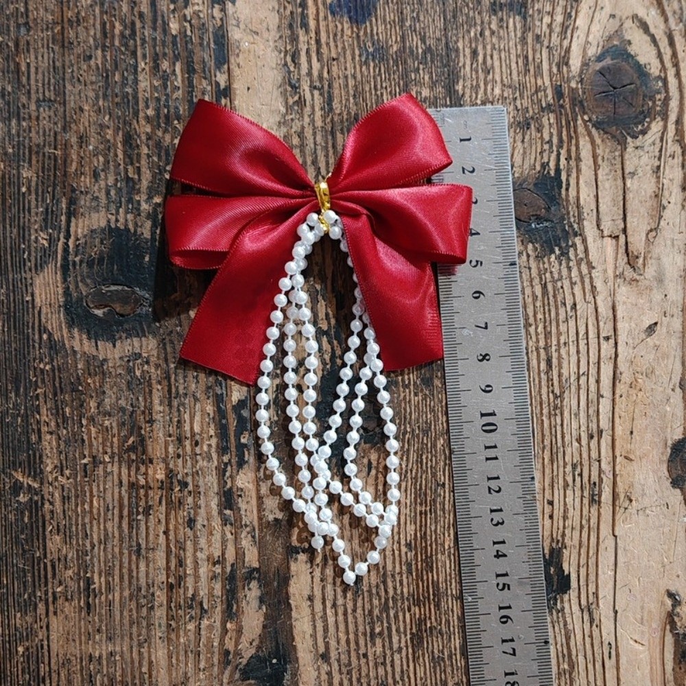 Gift Box Wrap Set - 12-delige set kerstboomstrikken, gouden draadjes, vintage