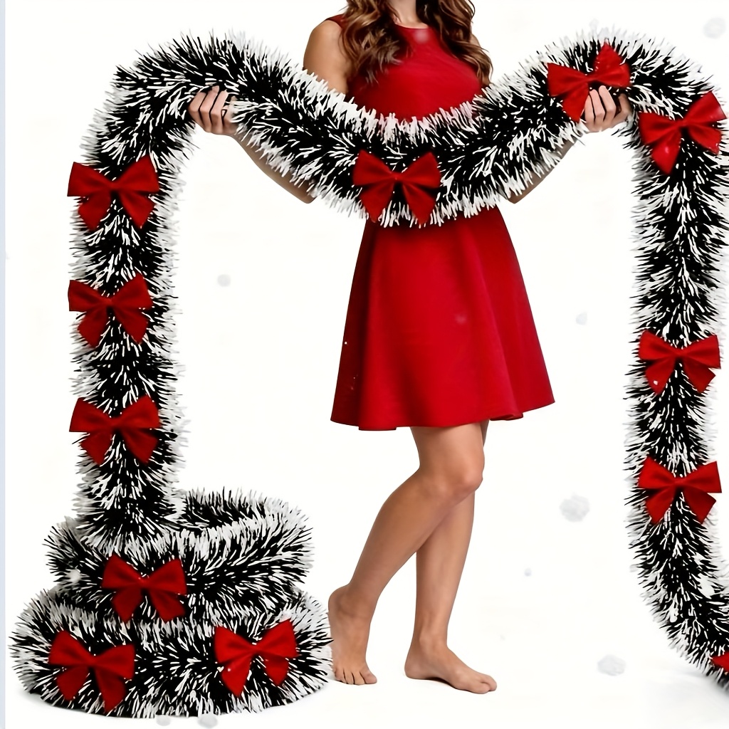 Christmas Wreath Fake - Kunstmatige Kerstslinger Kerst Klatergoud Slingers met