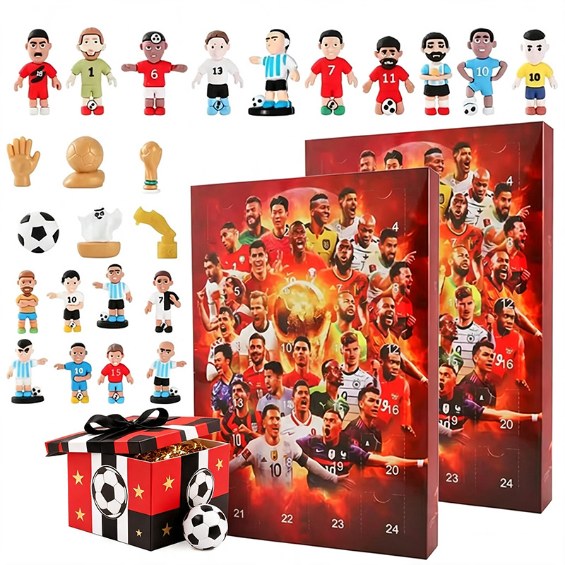 Advent Calendar Gift - Voetbal 24-daagse adventskalender Sport Kerst adventskalender