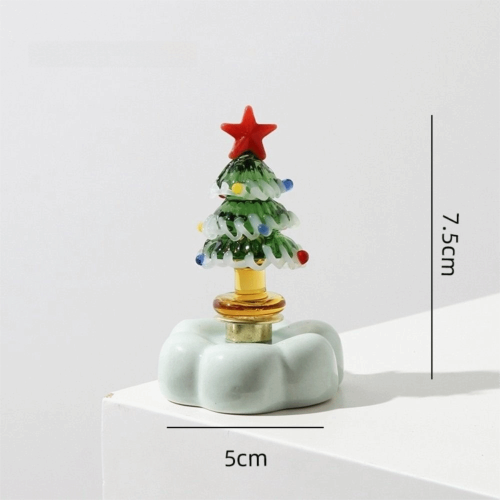 Massief glazen kerstboomfiguur - Star Tree Topper recensie en prijs