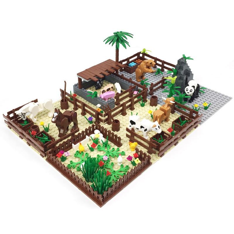Stad MOC Boerderij Scène Veeho - Lego Set Creator recensie en prijs