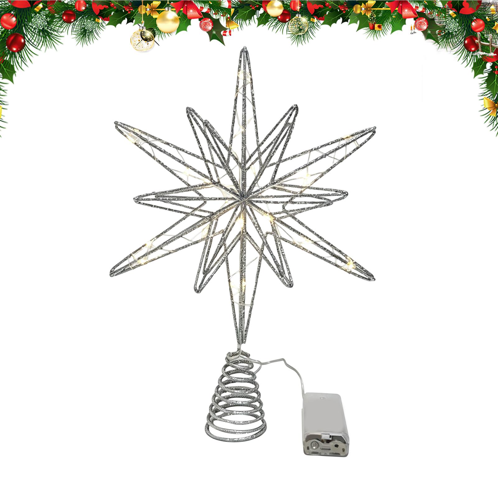 Sterrenboomtopper met verlicht - Star Tree Topper recensie en prijs