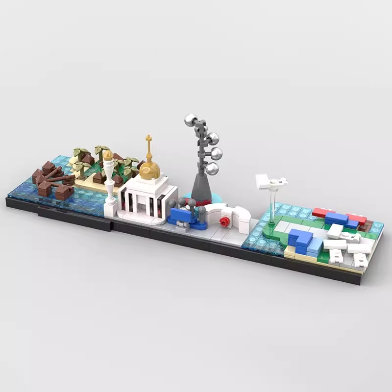 Bricklink Moc City Skyline Arc - Lego Set Creator recensie en prijs