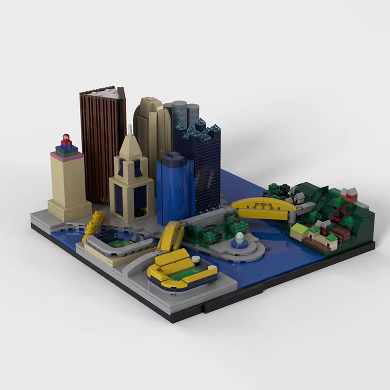 Bricklink Moc City Skyline Arc - Lego Set Creator recensie en prijs