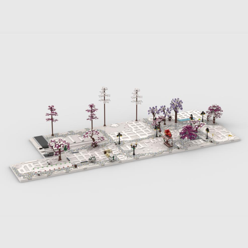 Winter Dorp Display Basis voor - Lego Set Creator recensie en prijs