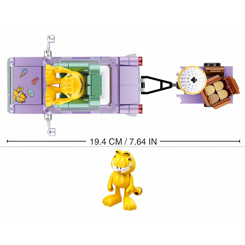 2024 Sluban De Garfield Show B - Lego Set Creator recensie en prijs