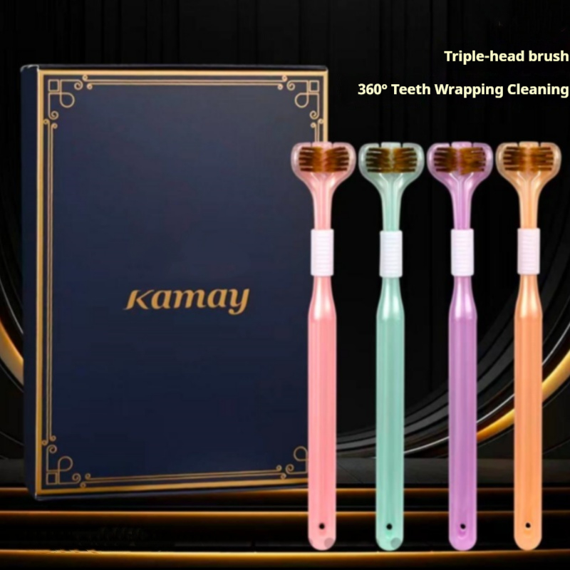 4-delige set tandenborstels in - Gift Box Wrap Set recensie en prijs